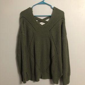 Army Green Sweater